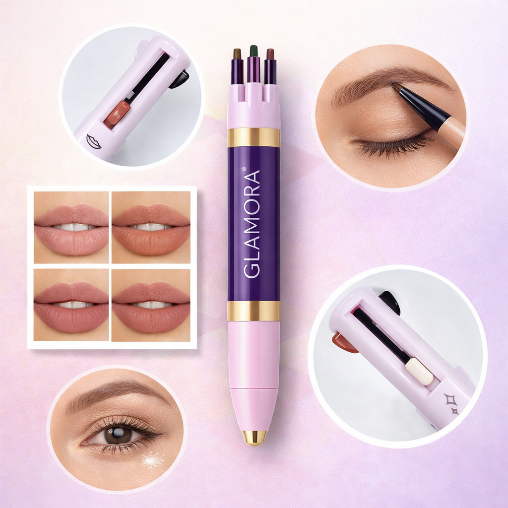GLAMORA™ 4ONE · Maquillaje 4 en 1 en un solo lápiz