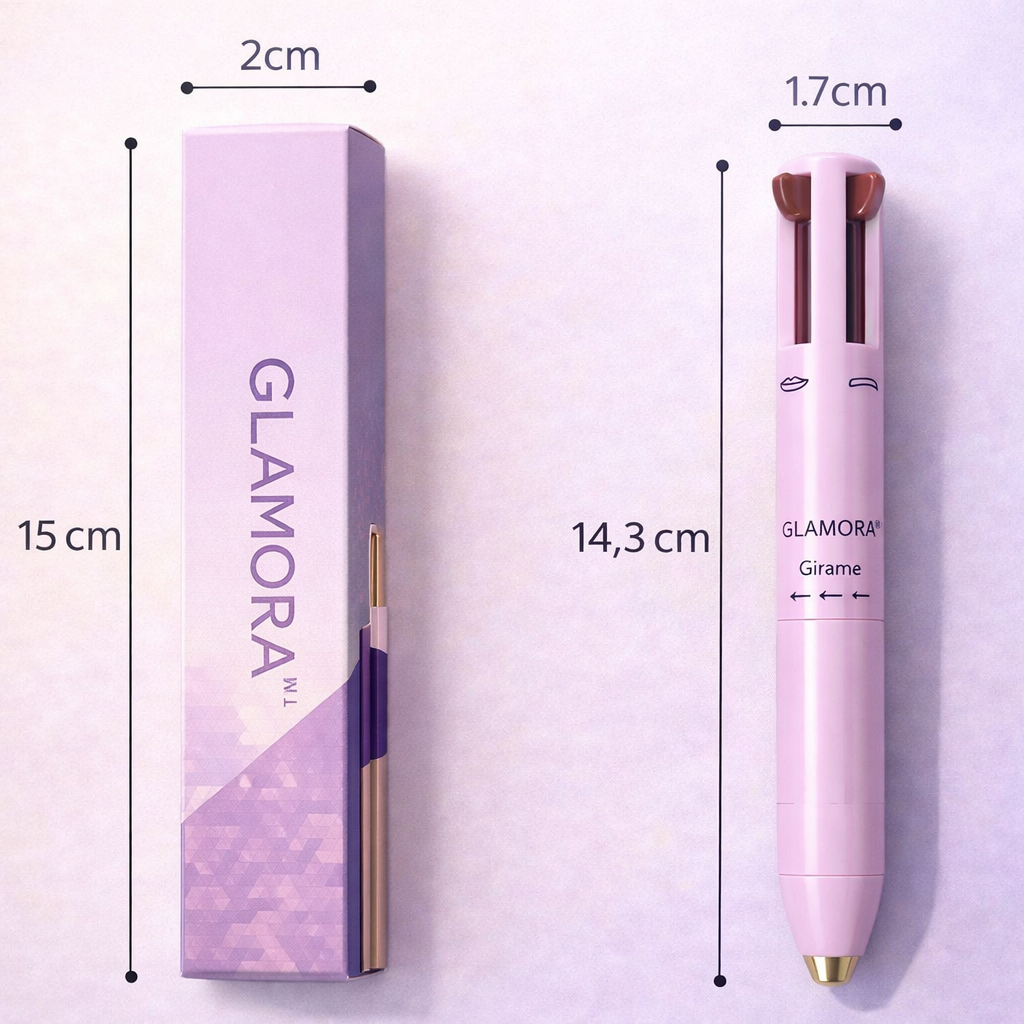 GLAMORA™ 4ONE · Maquillaje 4 en 1 en un solo lápiz