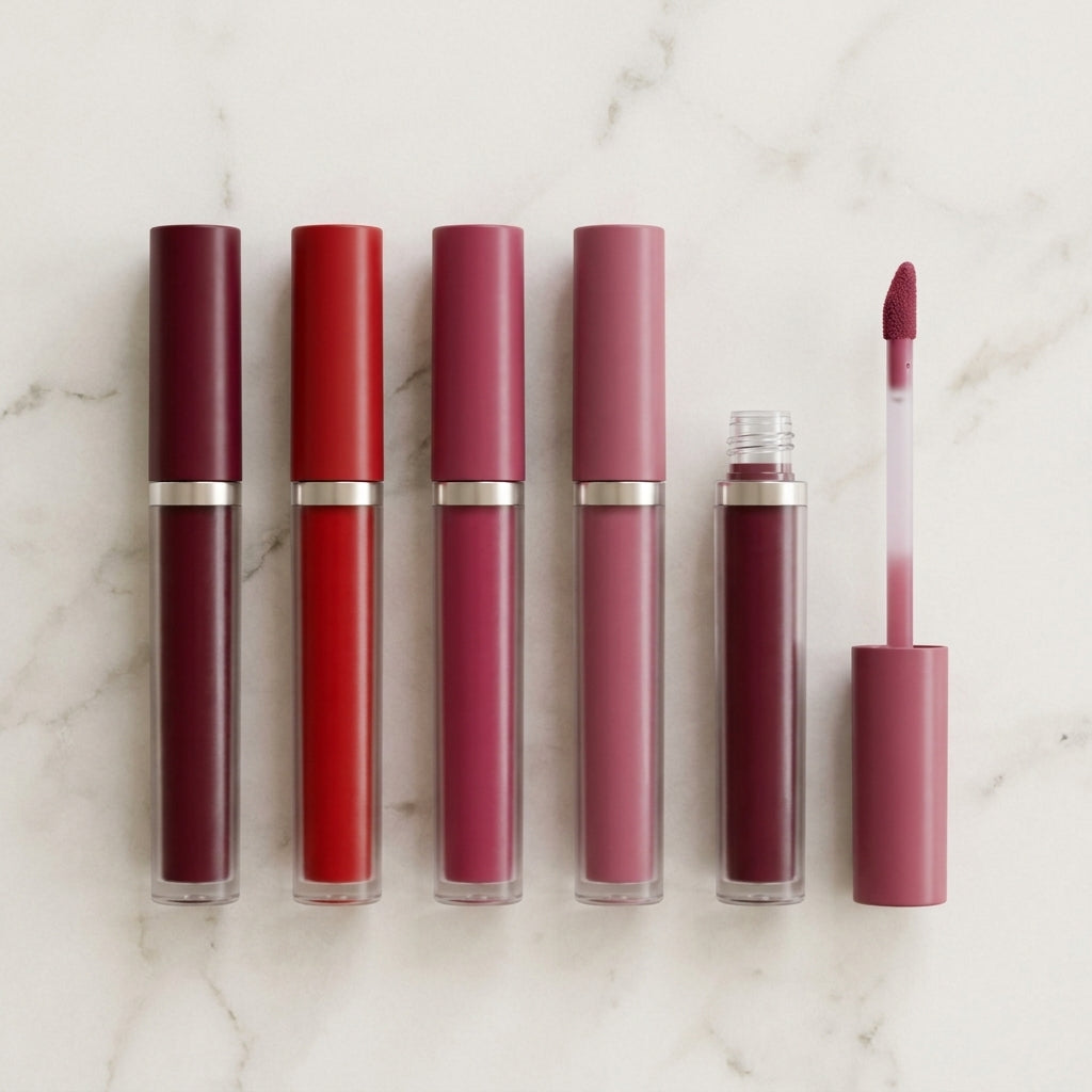 Set de 6 labiales mate
