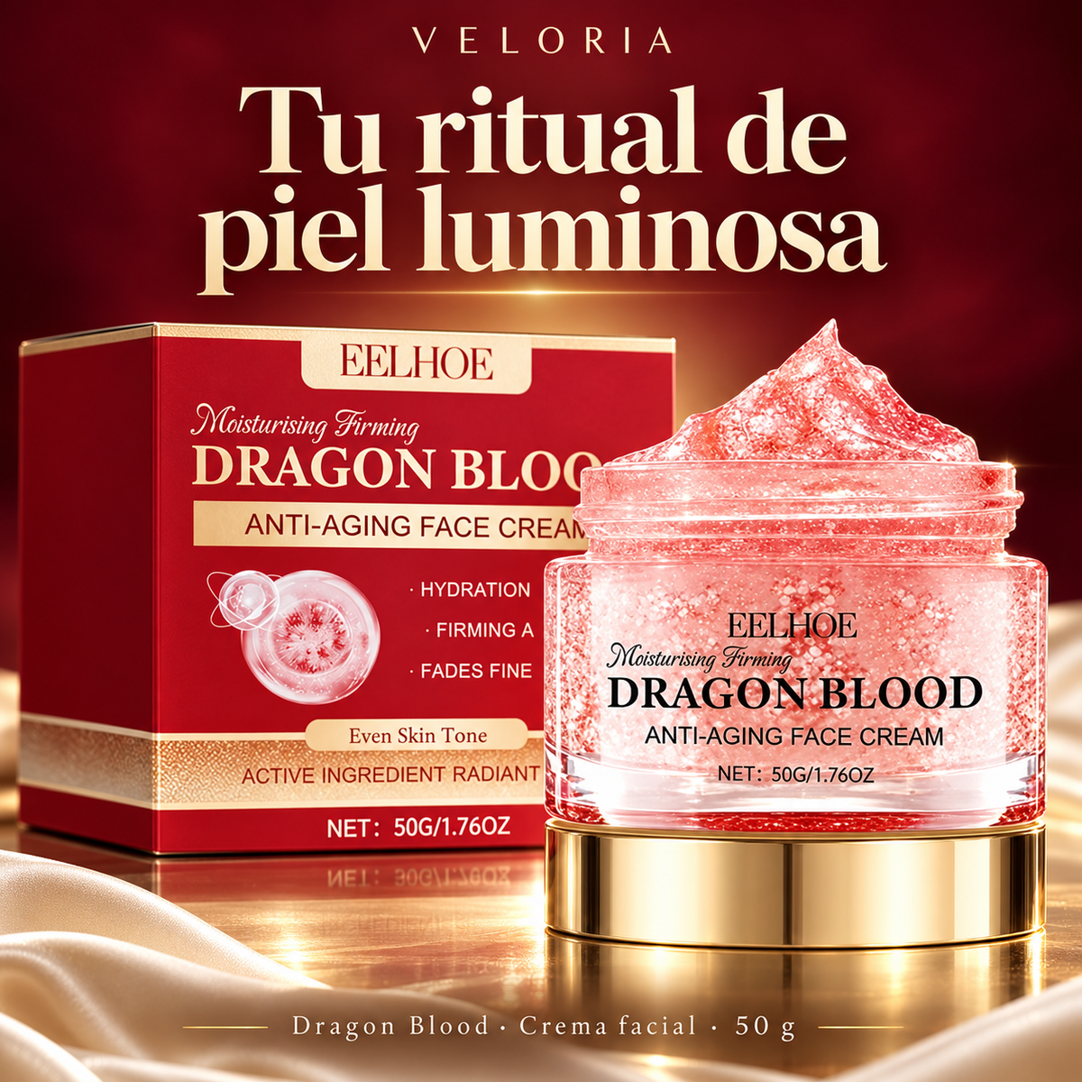 Crema hidratante Dragon Blood · 50 g